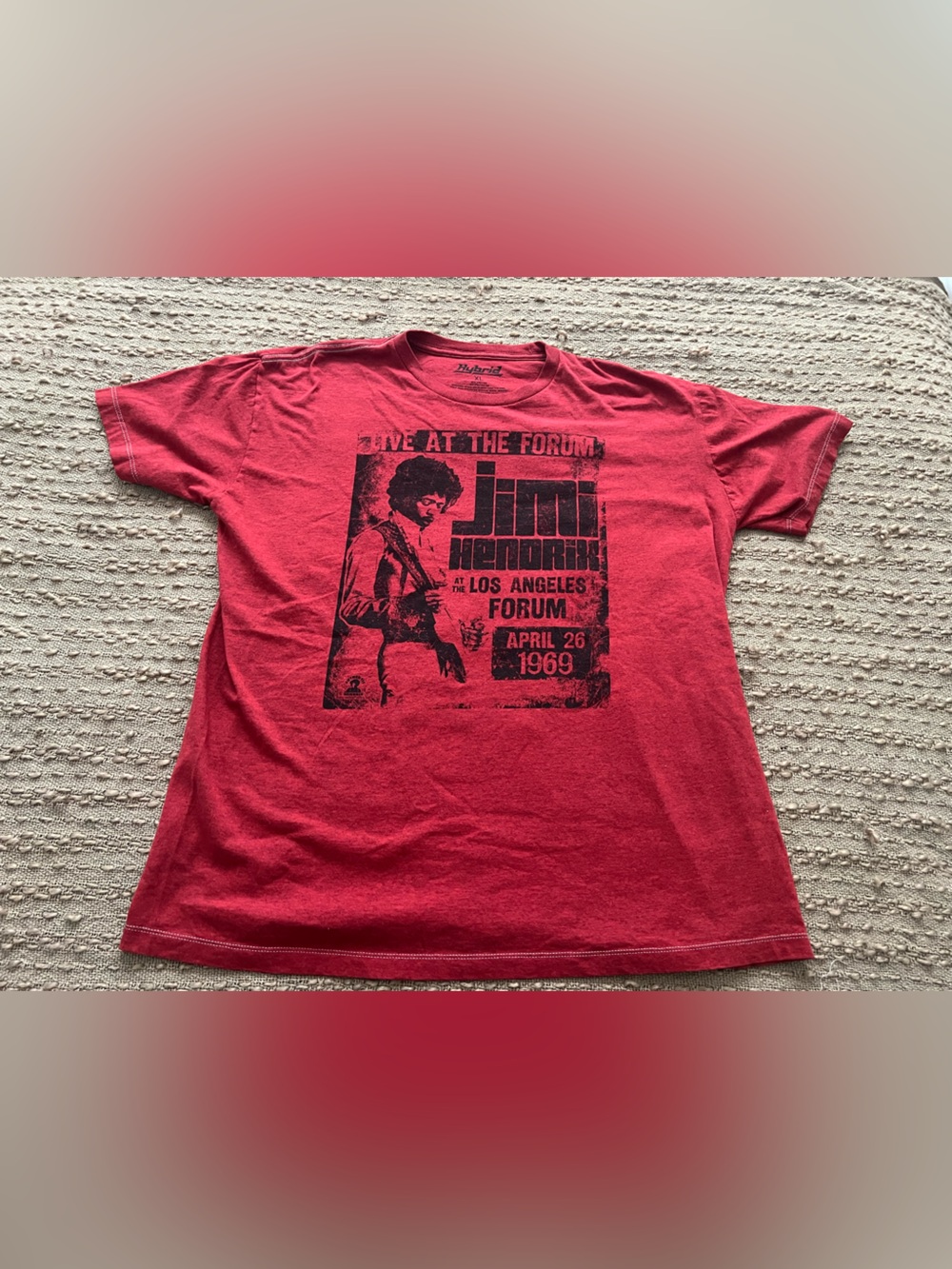 Vintage Jimi Hendrix Short-Sleeve Men's T‑Shirt
